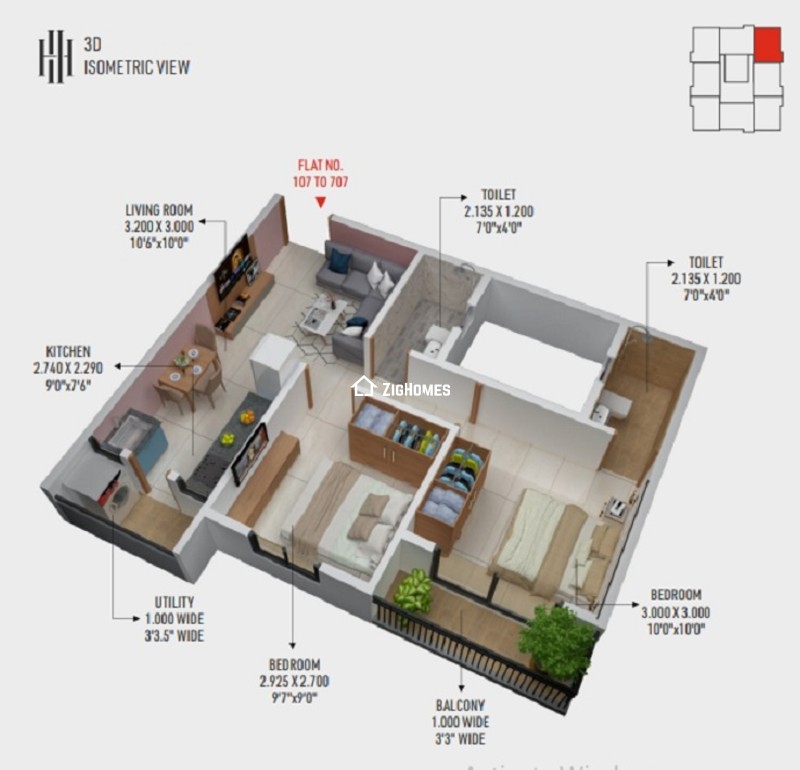 Units floor image