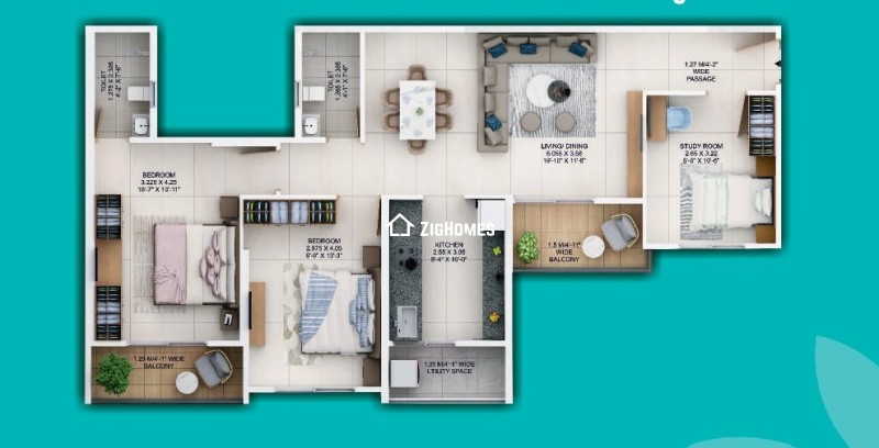 Units floor image