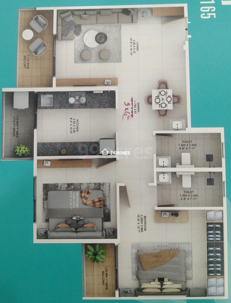 Units floor image