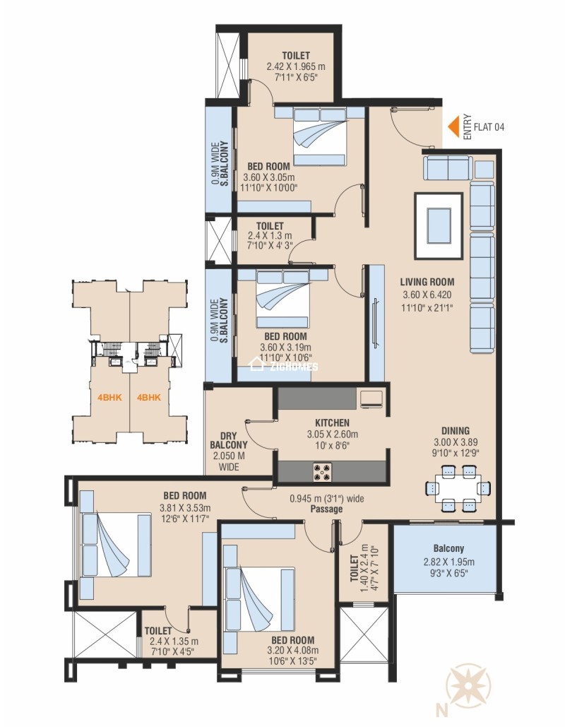 Units floor image