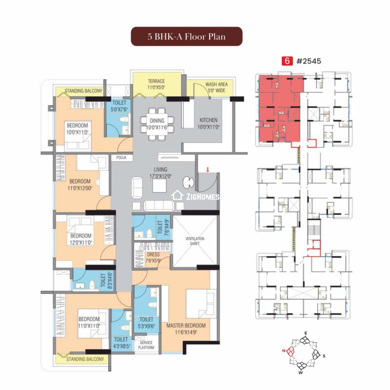 Units floor image