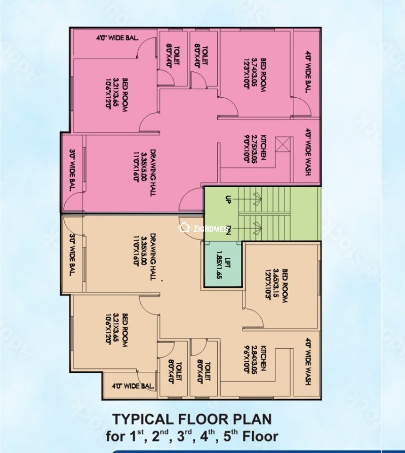 Units floor image