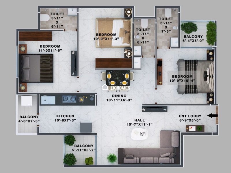 Units floor image