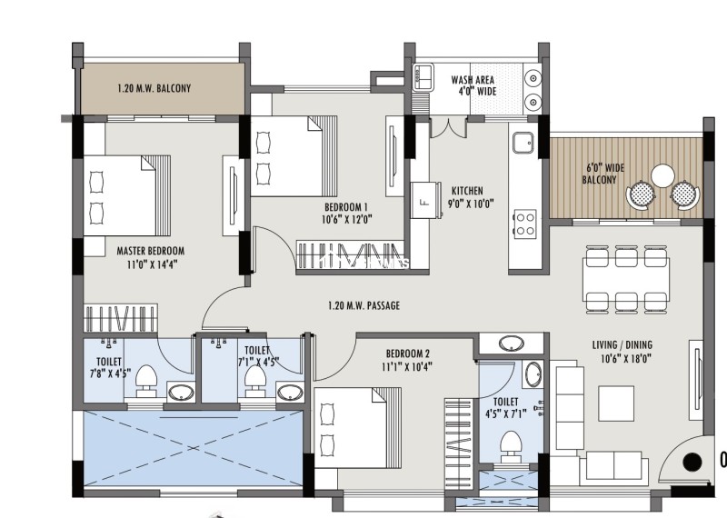 Units floor image